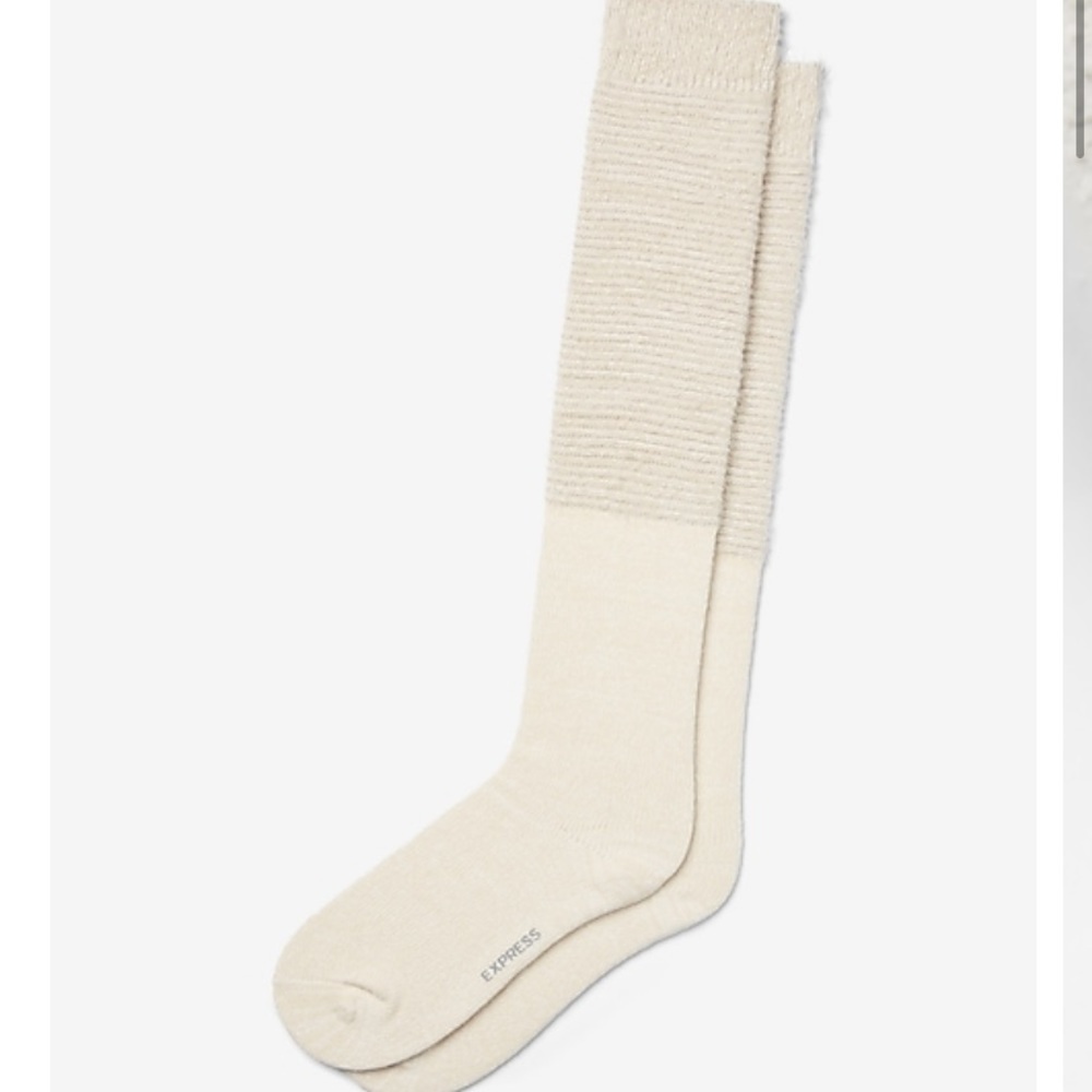 EXPRESS Ribbed Space Dye Socks